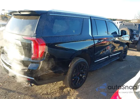 2021 GMC Yukon Xl 4Wd Denali из США, поврежденный, VIN 1GKS2JKL3MR454300